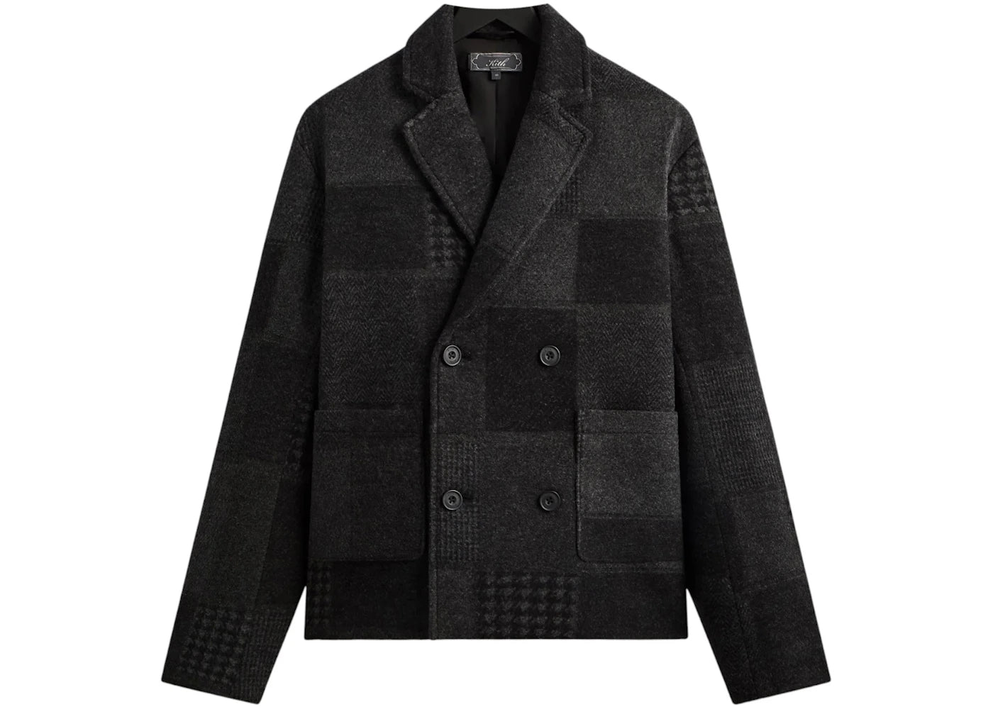 Kith Patchwork Wool Raya Blazer Shadow
