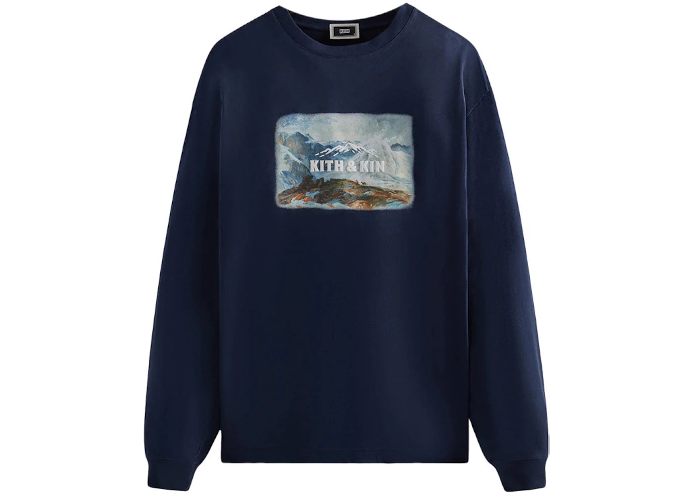 Kith Peak Long Sleeve Tee Nocturnal