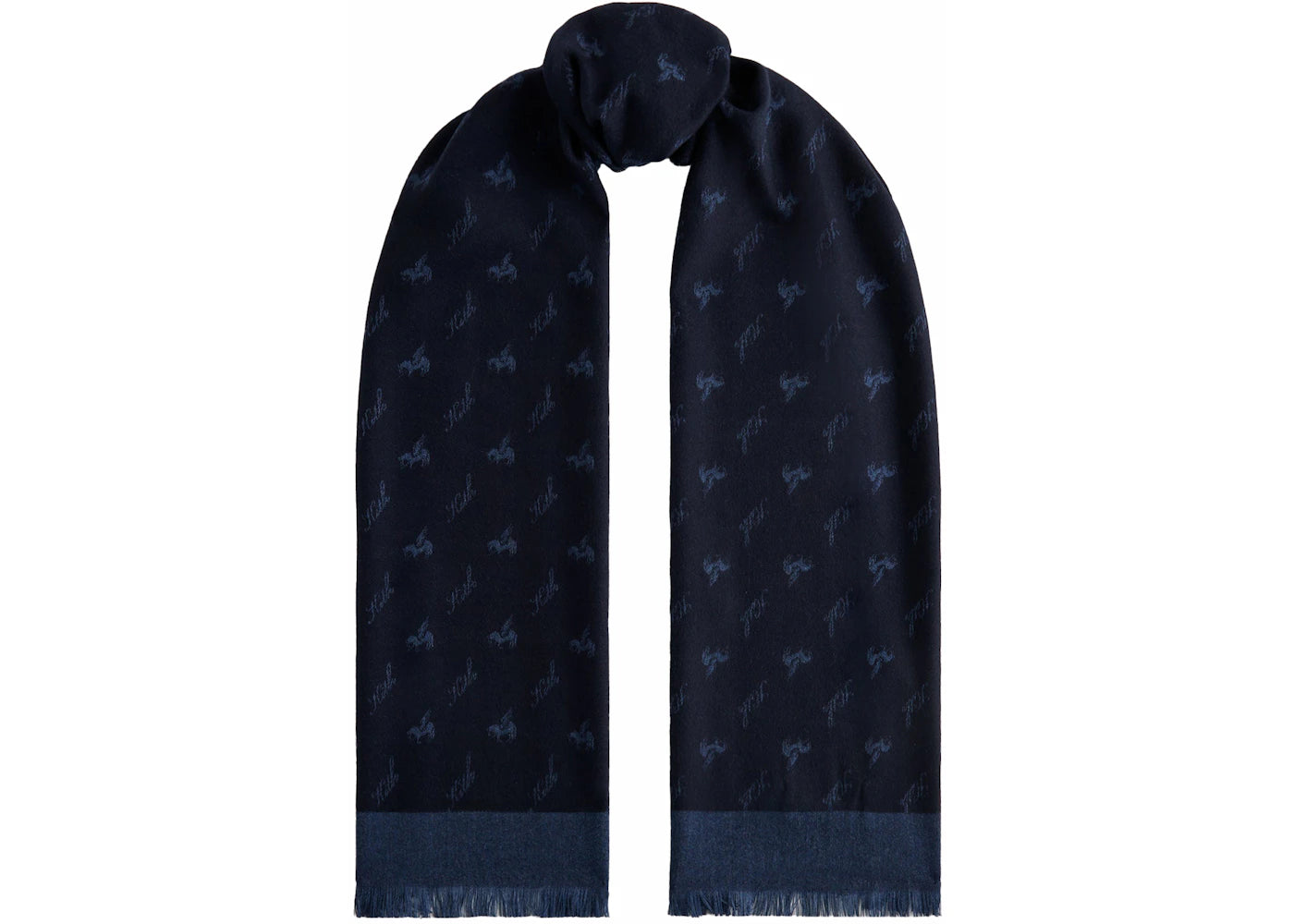 Kith Pegasus Monogram Scarf Nocturnal