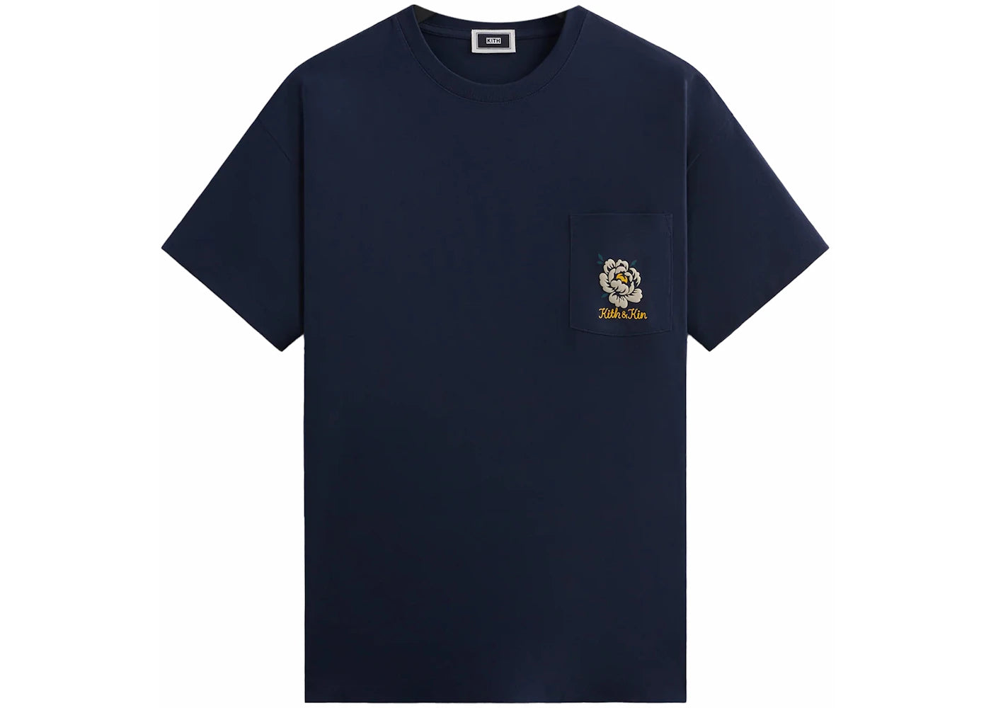 Kith Peony Pocket Tee Nocturnal