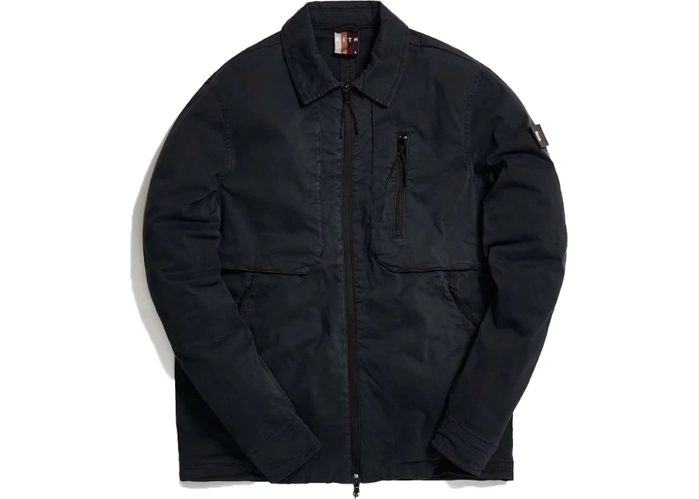 Kith Pigment Dyed Tech Jacket Soft Black