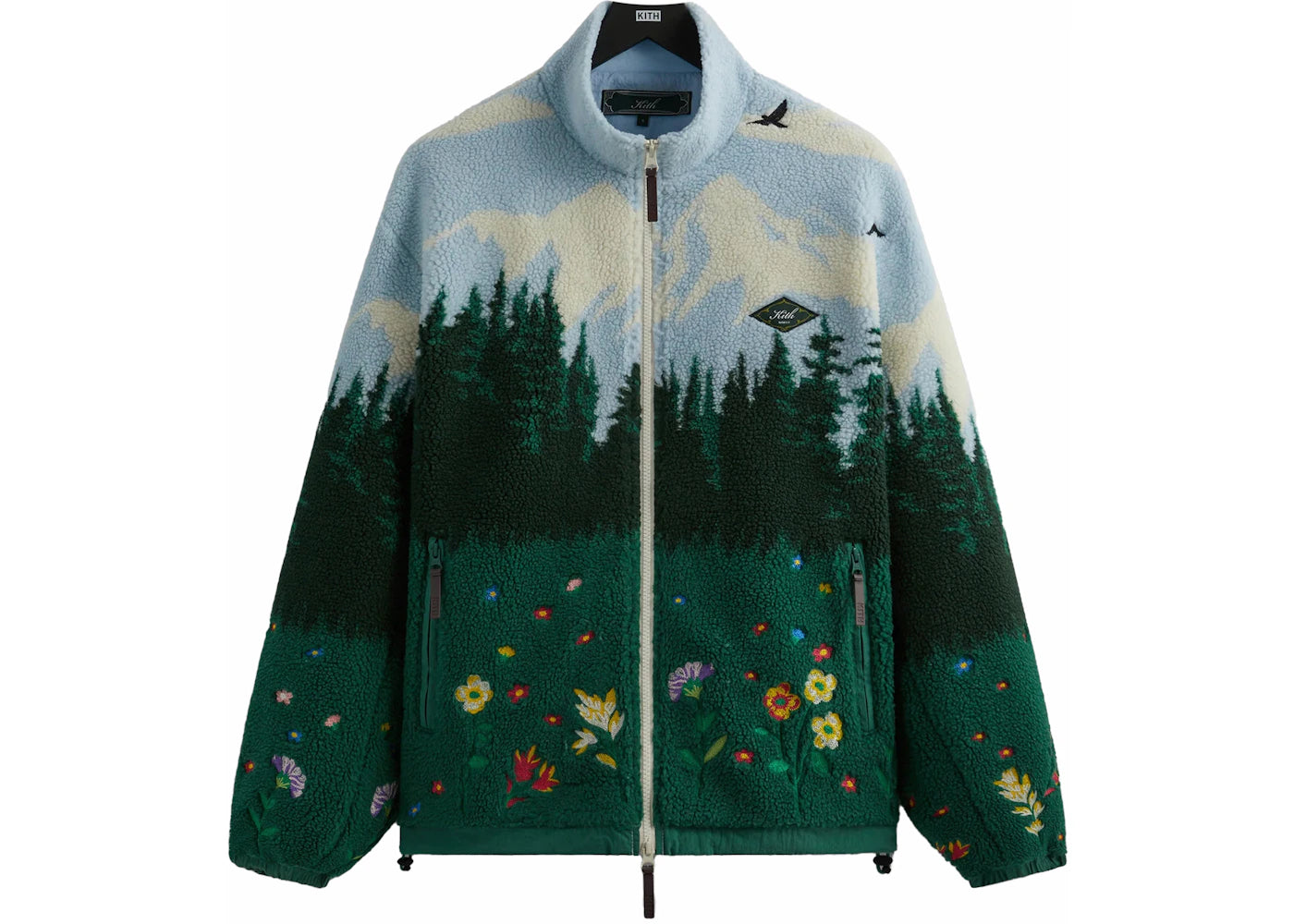 Kith Pinehurst Sherpa Full Zip Larimar