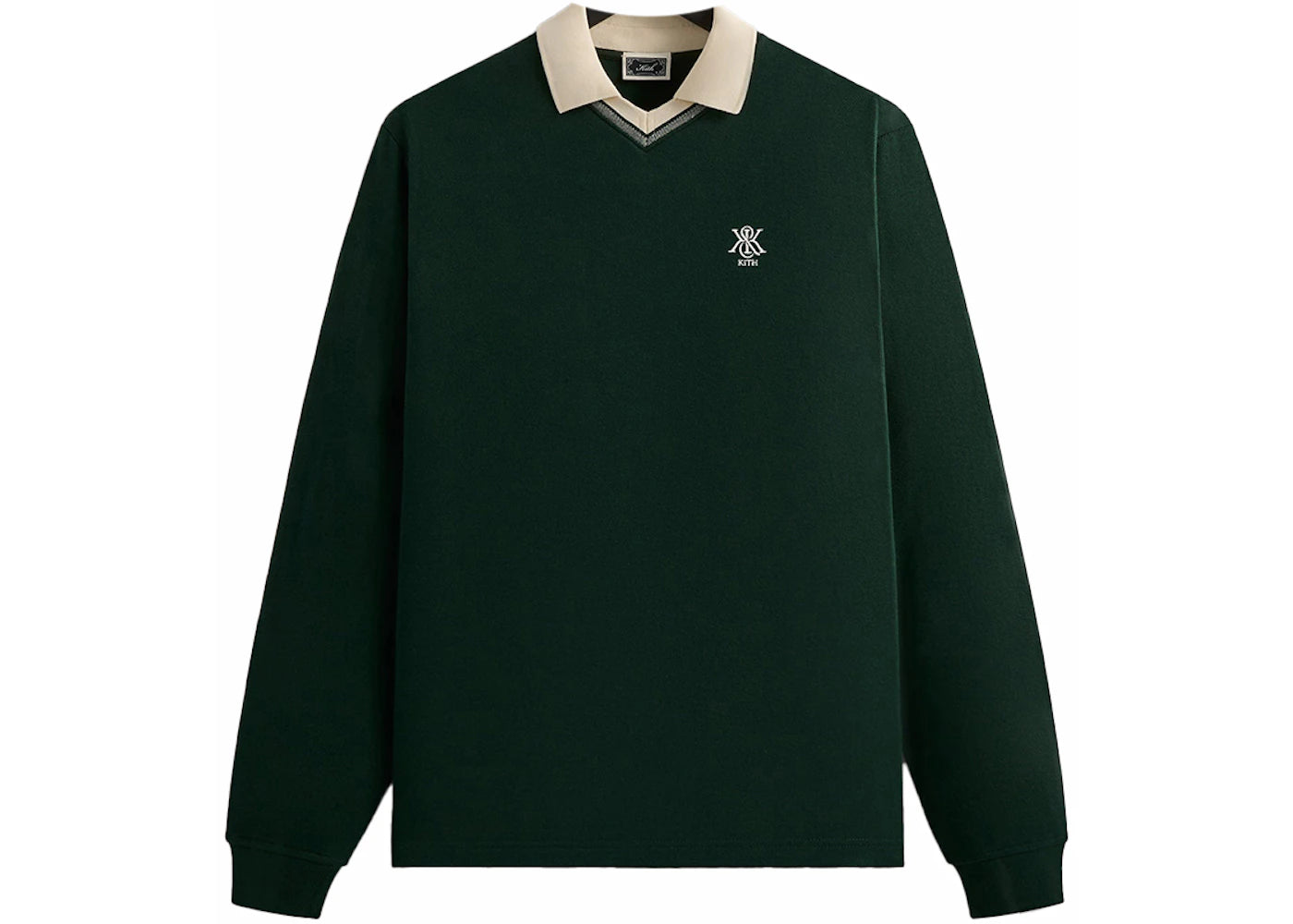 Kith Pique Long Sleeve Tap In Polo Stadium