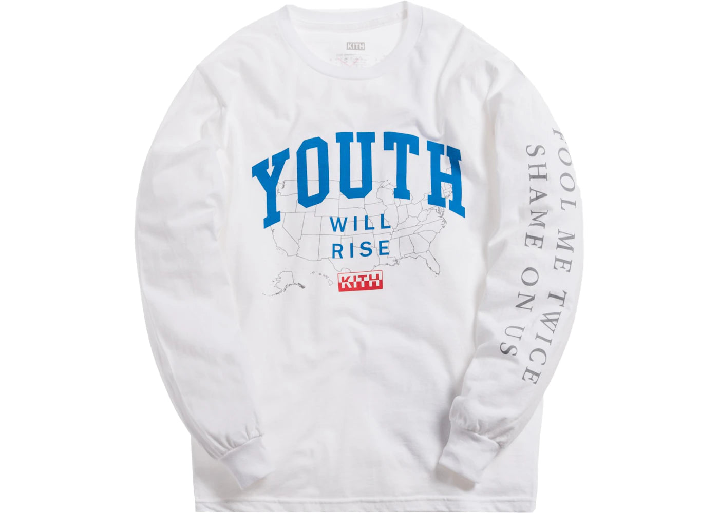 Kith President's Day L/S Tee White