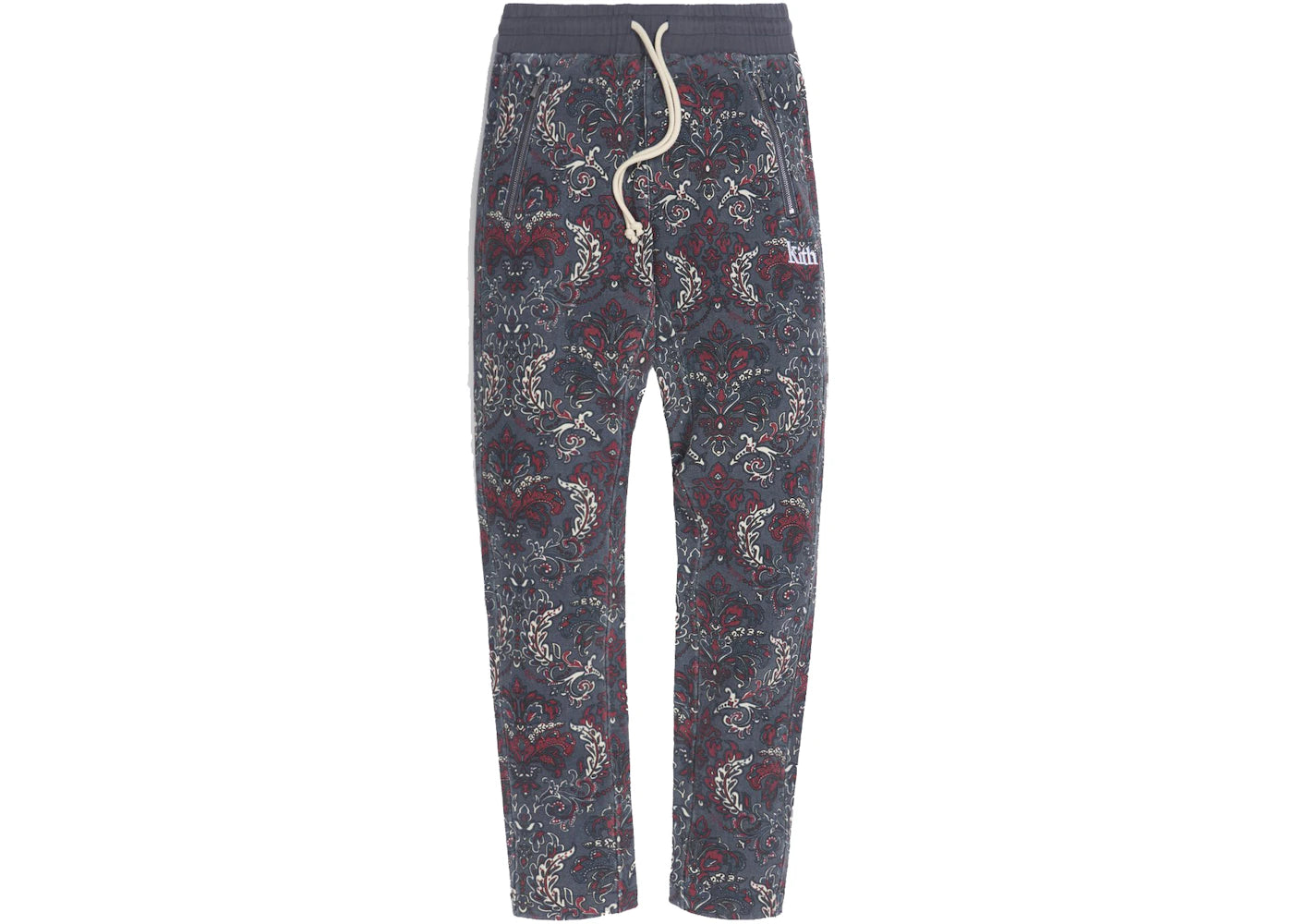Kith Printed Fleece Sport Bleecker Navy Floral