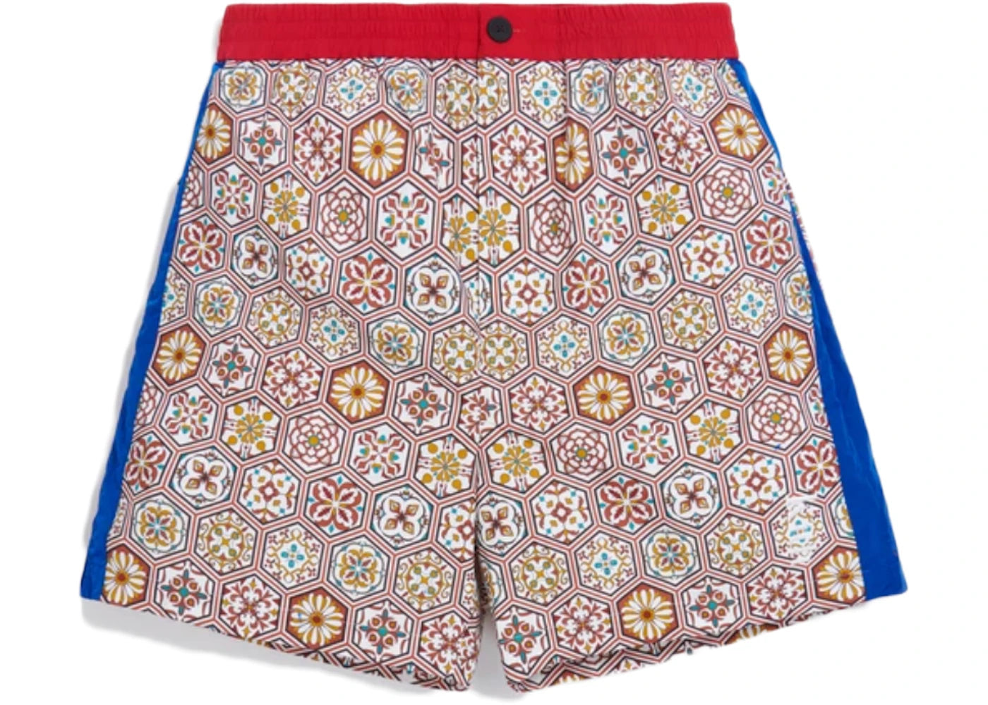 Kith Printed Shorts w Side Panel Brown/Multi