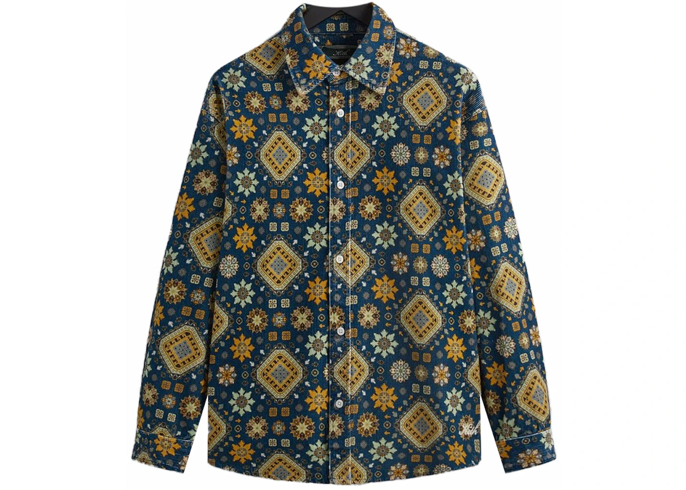 Kith Printed Wide Wale Cord Apollo Shirt Soul
