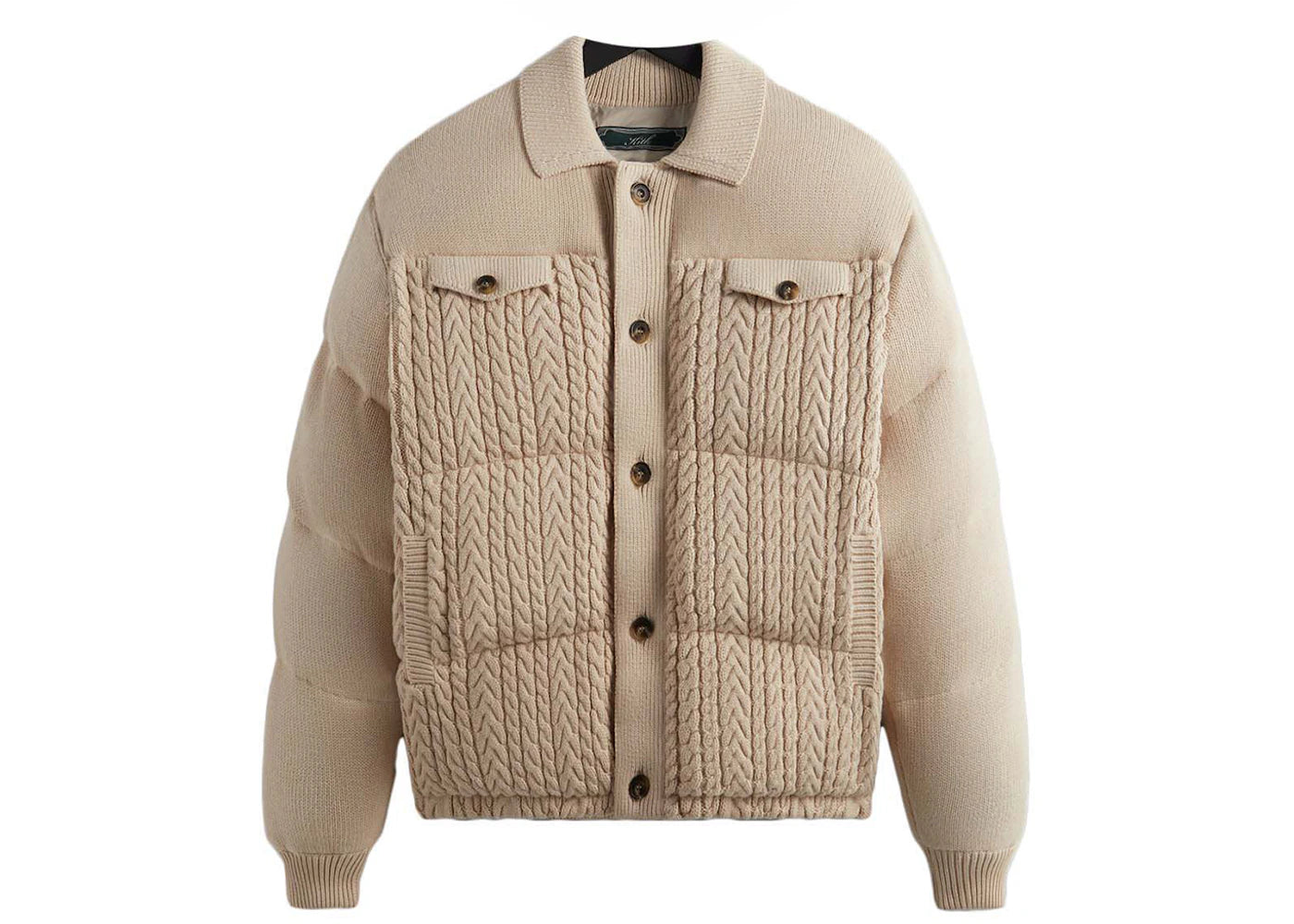 Kith Puffed Stiles Knit Trucker Jacket Canvas