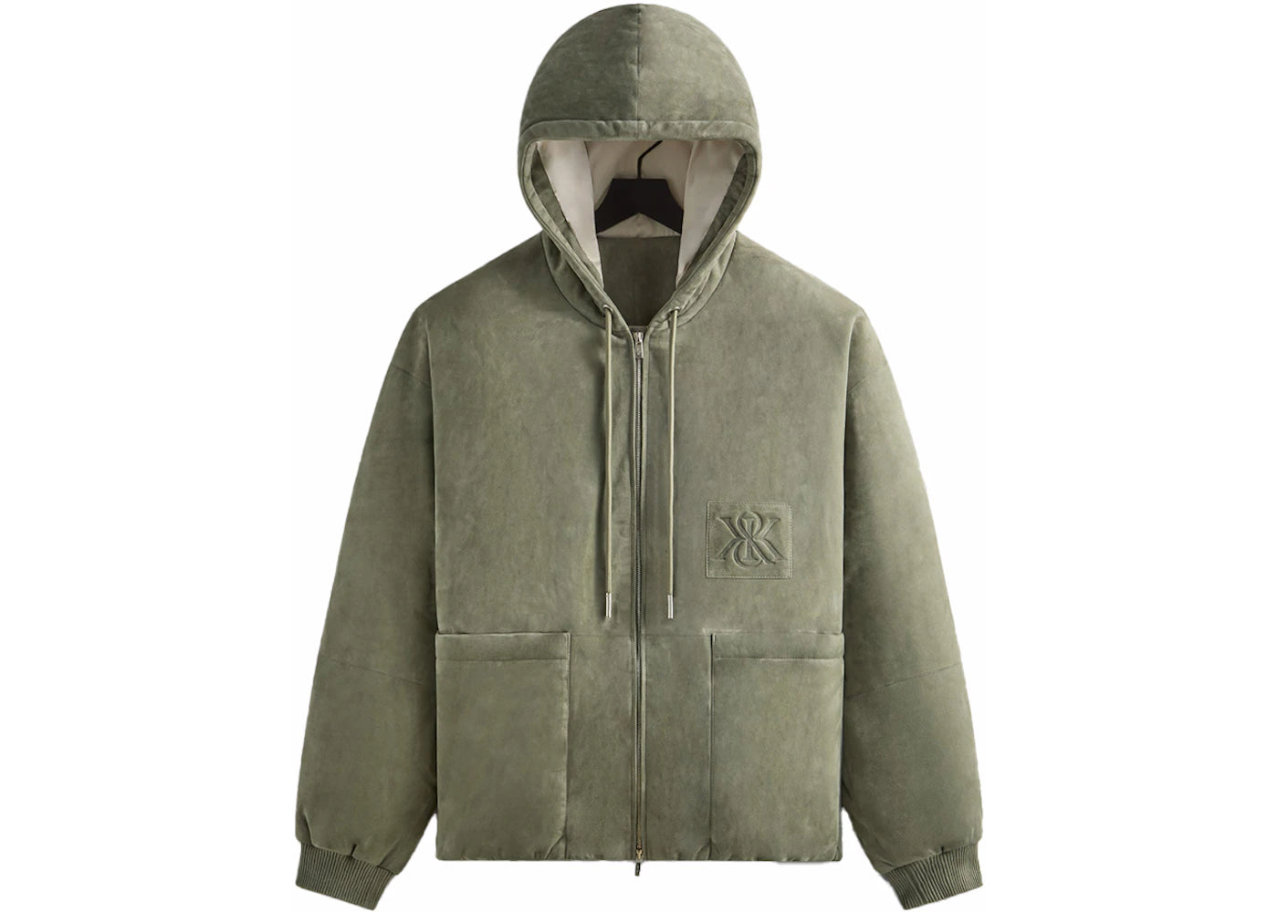 Kith Puffed Suede Jaysen Hoodie Region
