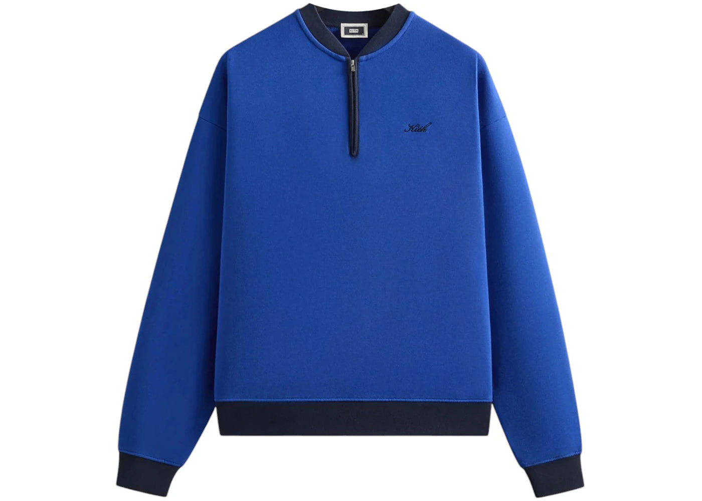 Kith Quarter Zip Terry Nelson Crewneck Cyclone