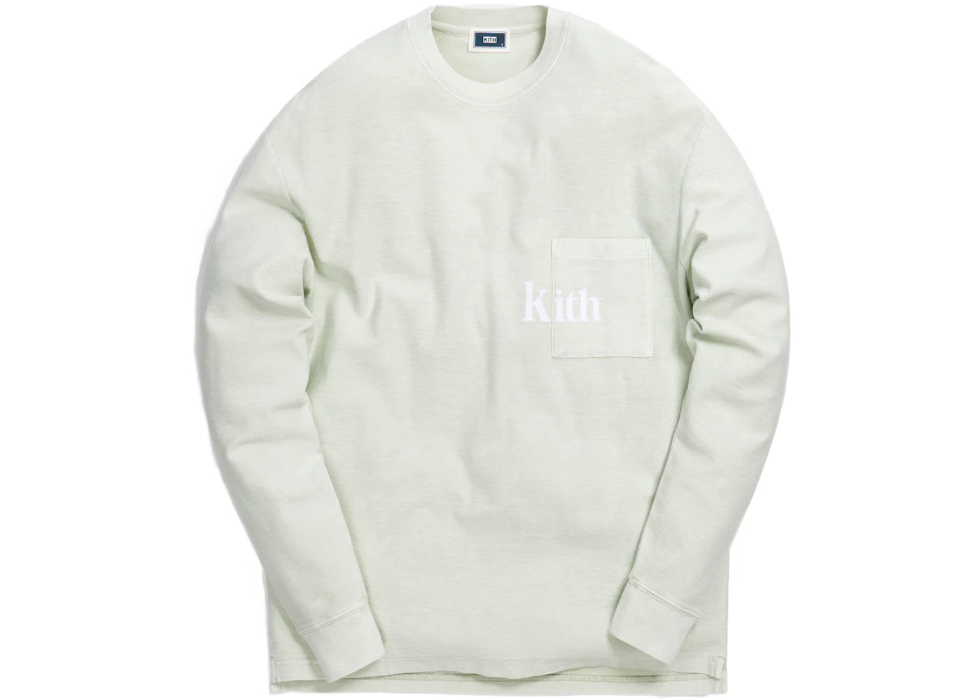 Kith Quinn Crystal Washed L/S Tee Mint