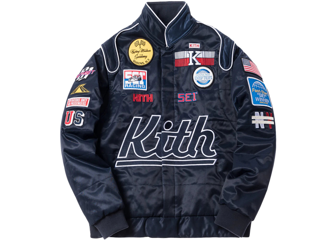 Kith Racing Jacket Navy