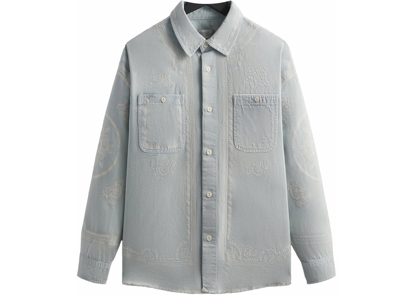 Kith Raw Hem Denim Apollo Shirt Breath