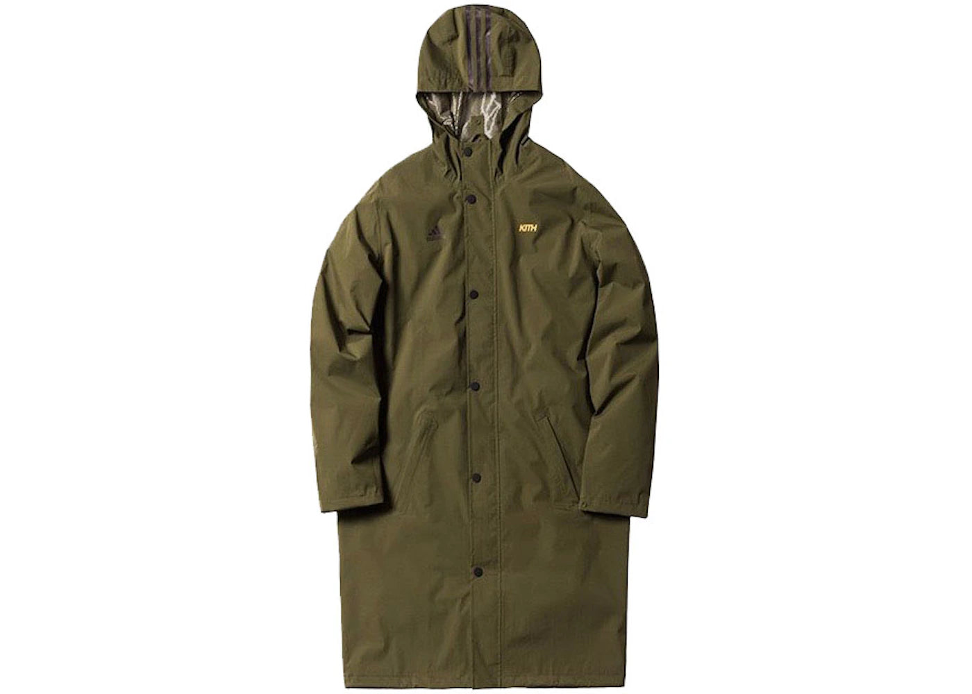 Kith Rays Sideline Shell Jacket Olive