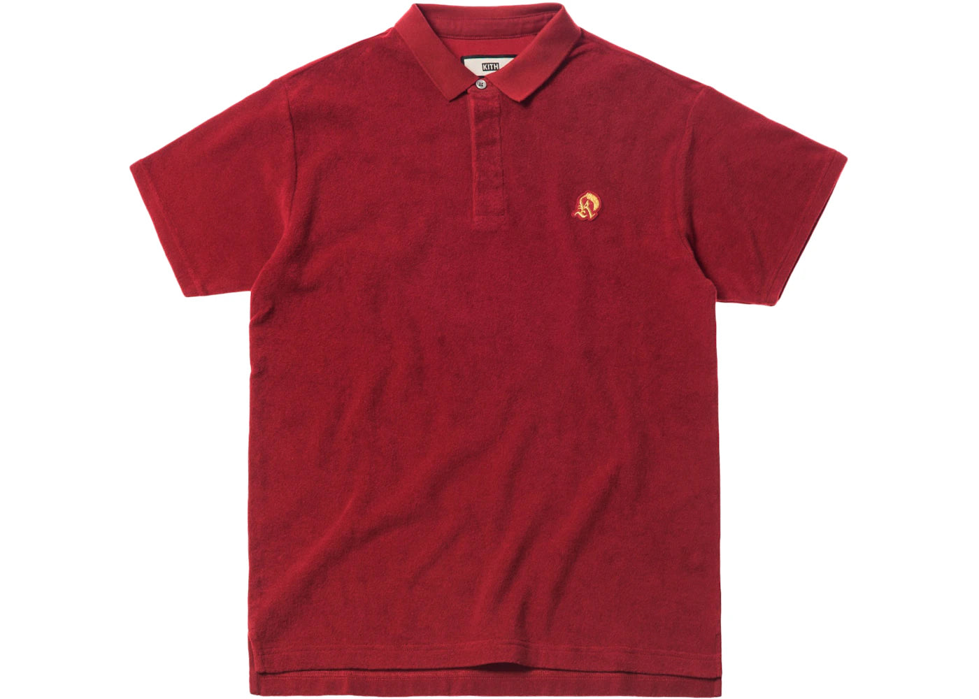 Kith Regal Terry Polo Red