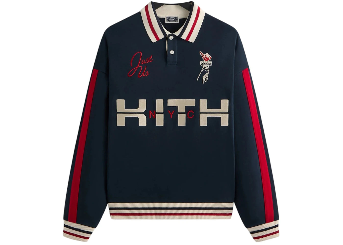 Kith Retro Nelson Collared Pullover Nocturnal
