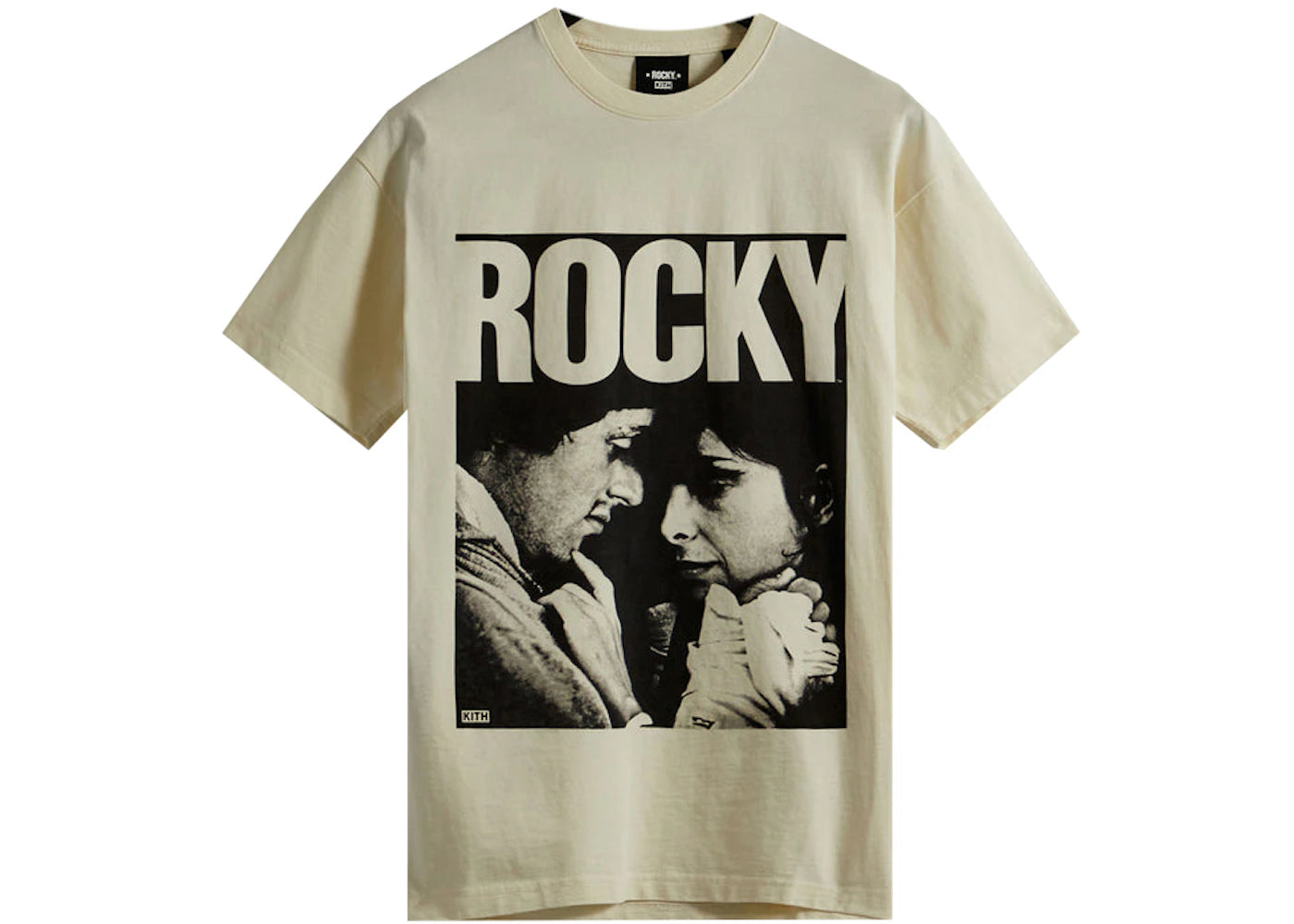 Kith Rocky I Vintage Tee Sandrift