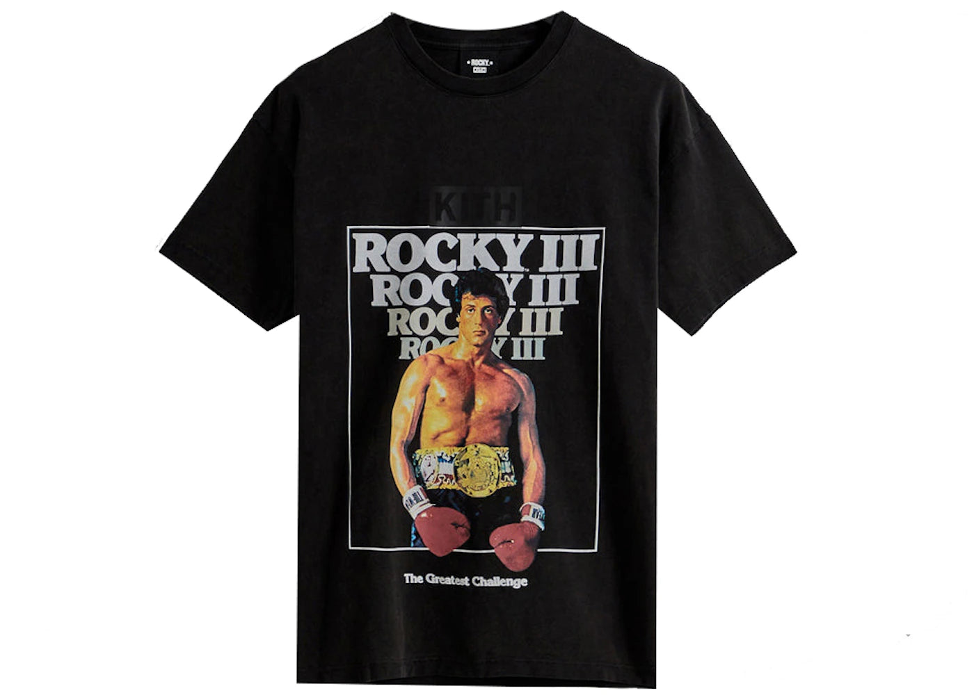 Kith Rocky III Vintage Tee Black