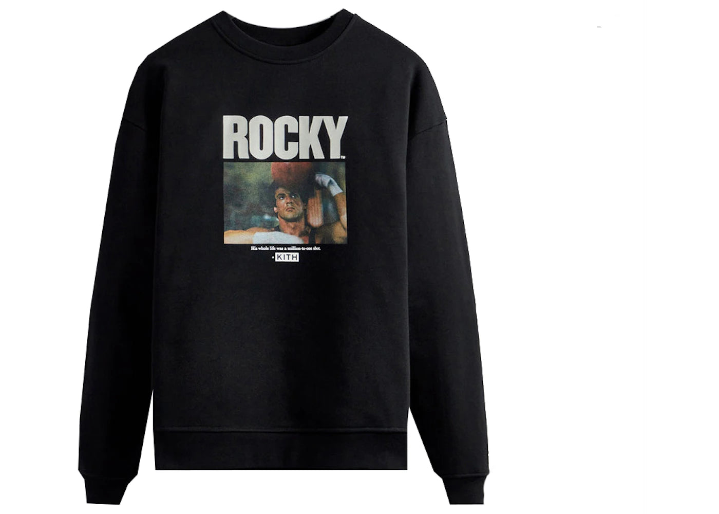 Kith Rocky Million To One Crewneck Black