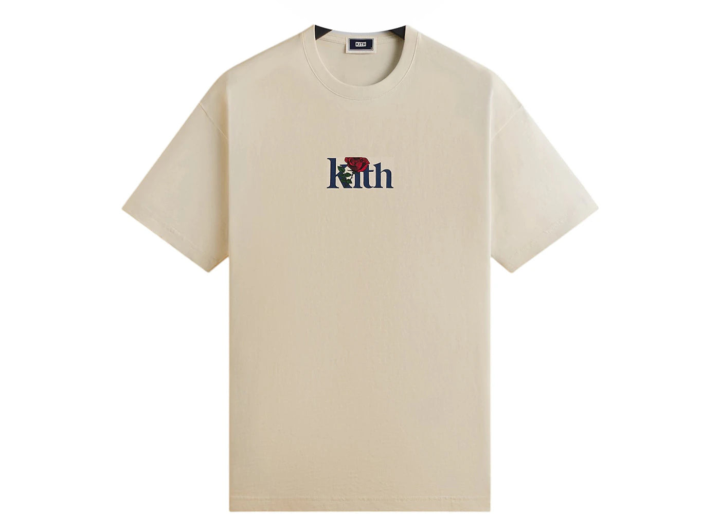 Kith Rose Serif Tee Sandrift