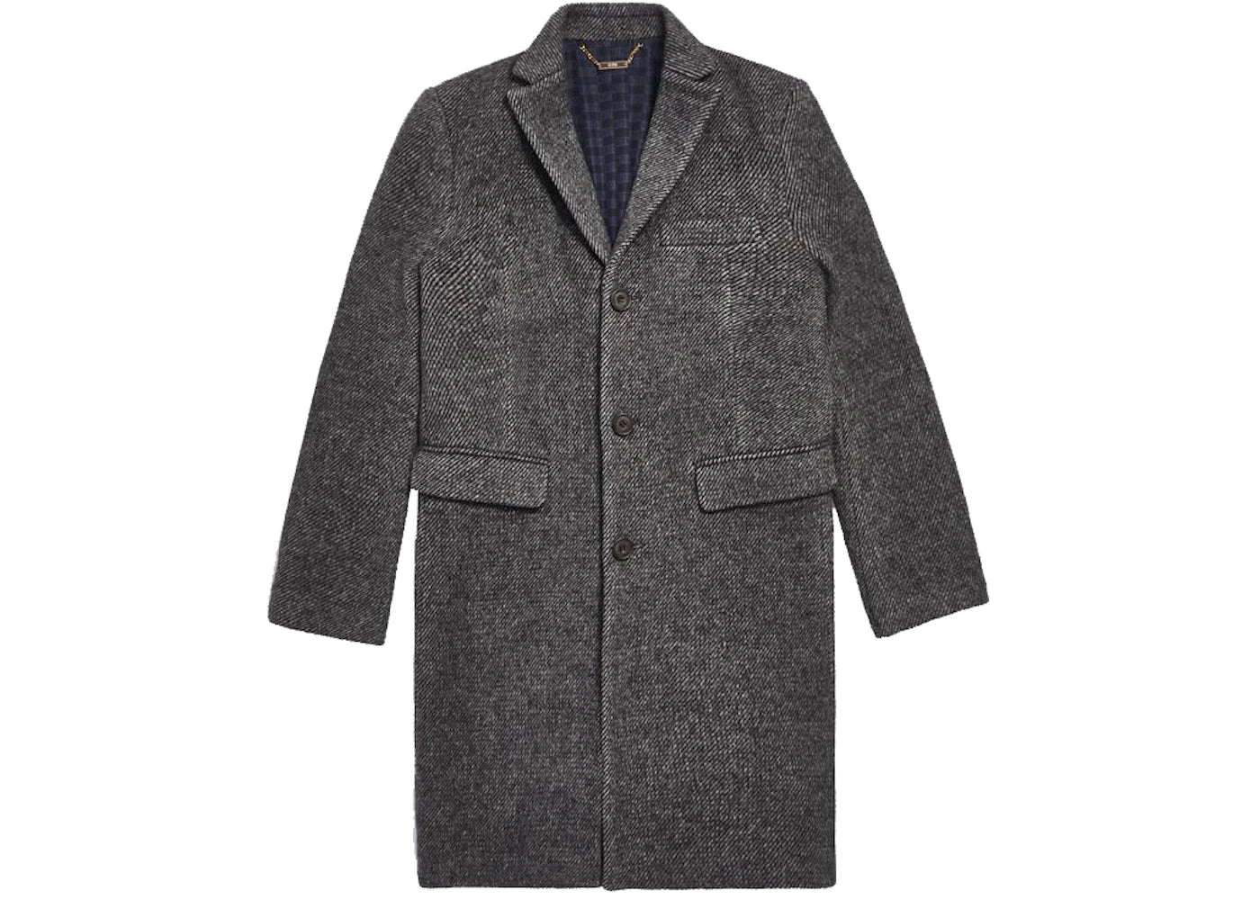 Kith Royce Wool Overcoat Black