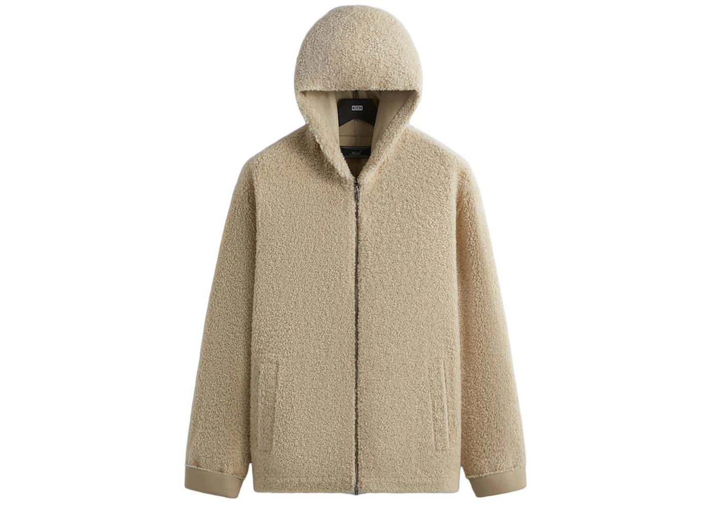 Kith Ryer Hooded Shearling Jacket Sector