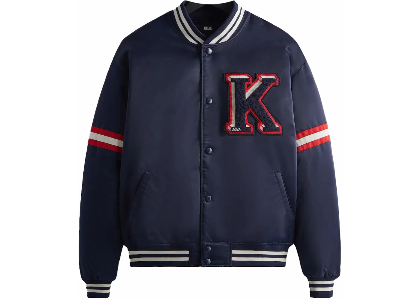 Kith Satin Bomber Jacket Nocturnal