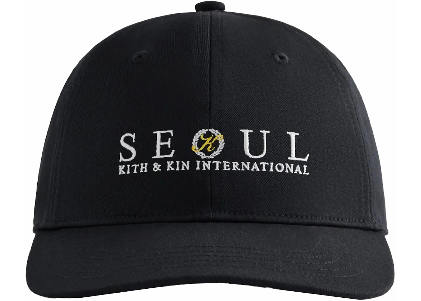 Kith Seoul Aaron Cap Black