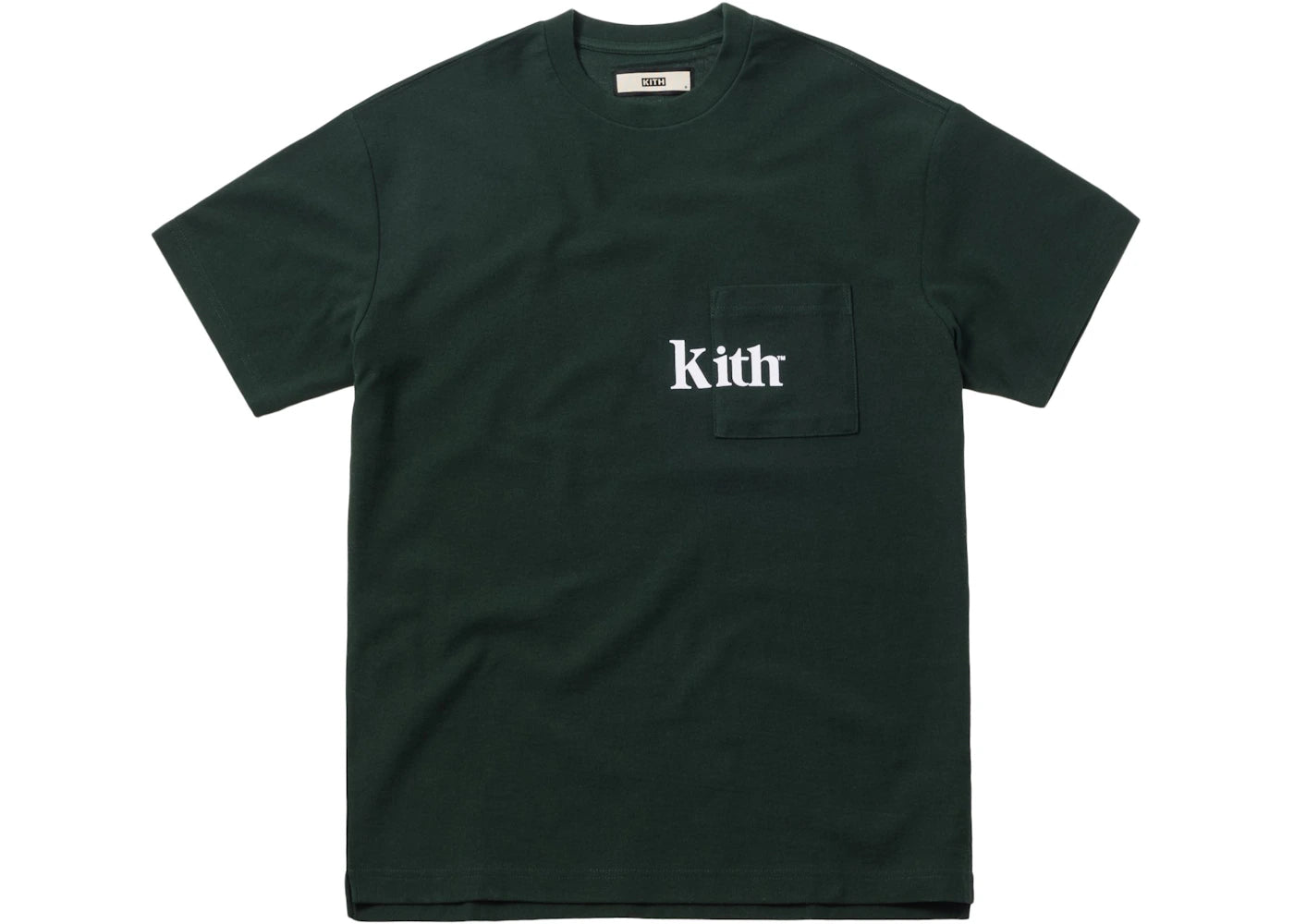 Kith Serif Quinn Pocket Tee Hunter Green