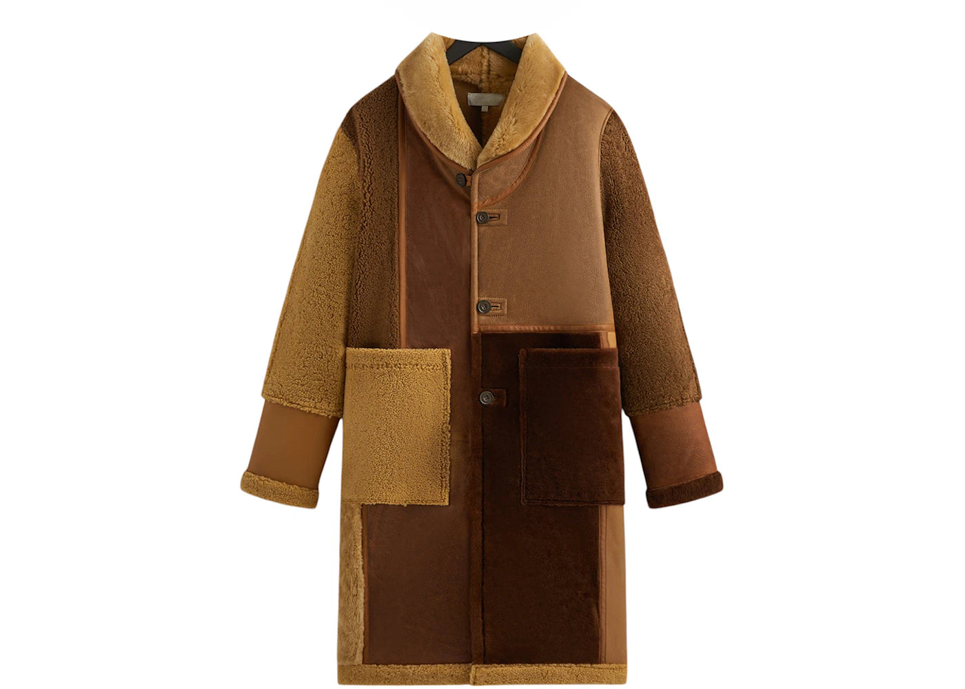 Kith Shearling Patchwork Becker Coat Mesa