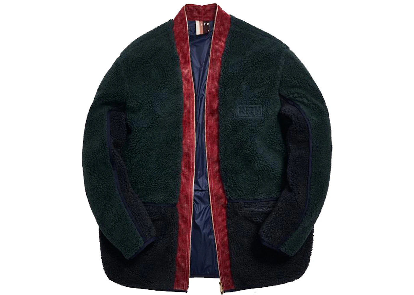 Kith Sherpa Kimono Jacket Forest