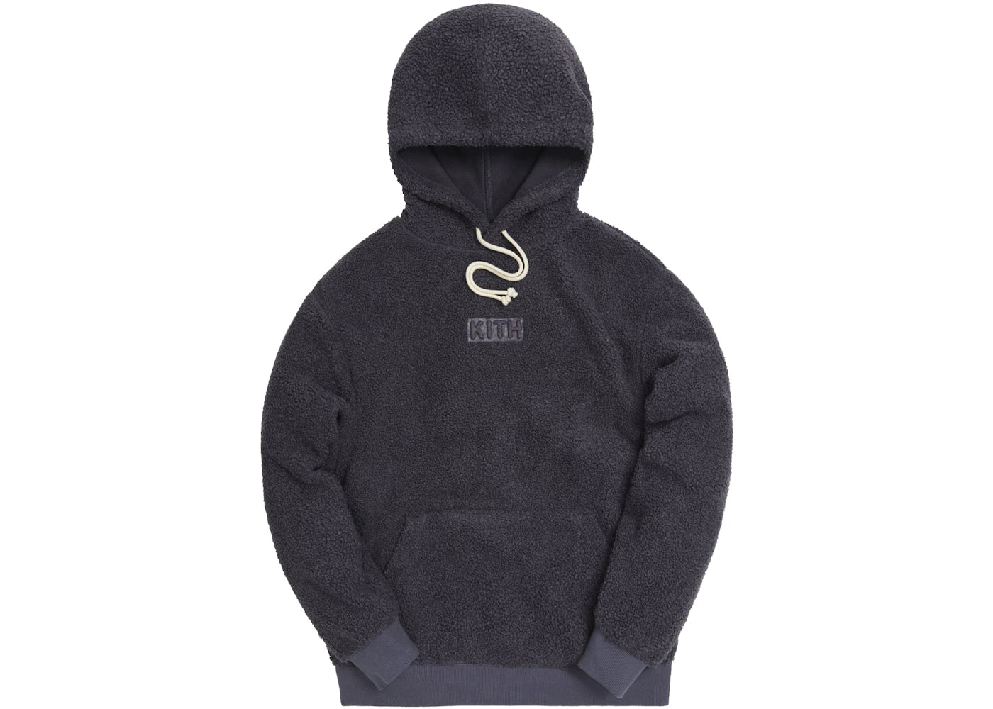 Kith Sherpa Williams III Hoodie Battleship