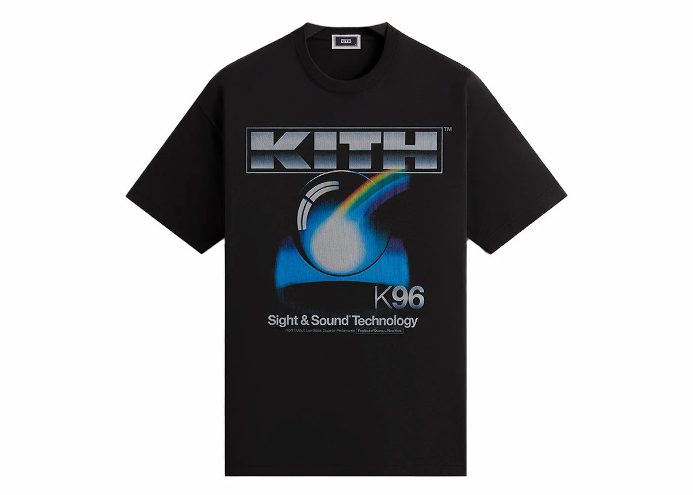 Kith Sight & Sound 1996 Vintage Tee Black