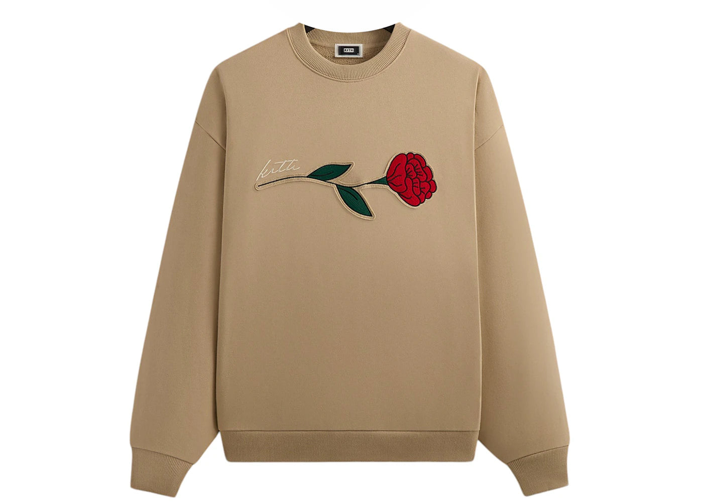 Kith Signature Rose Crewneck Canvas