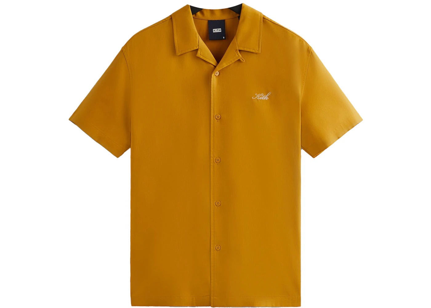 Kith Silk Cotton Thompson Camp Collar Shirt Flash