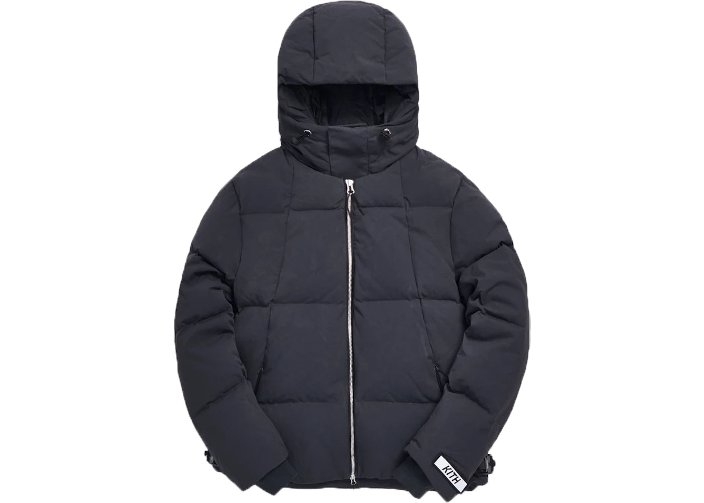 Kith Solid Puffer Jacket Soft Black