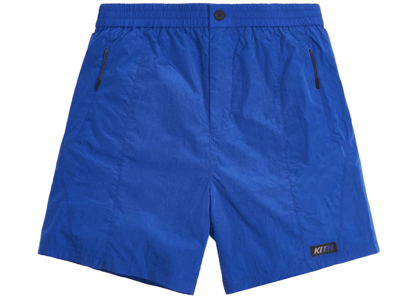 Kith Solid Sporty Wrinkle Short Surf The Web