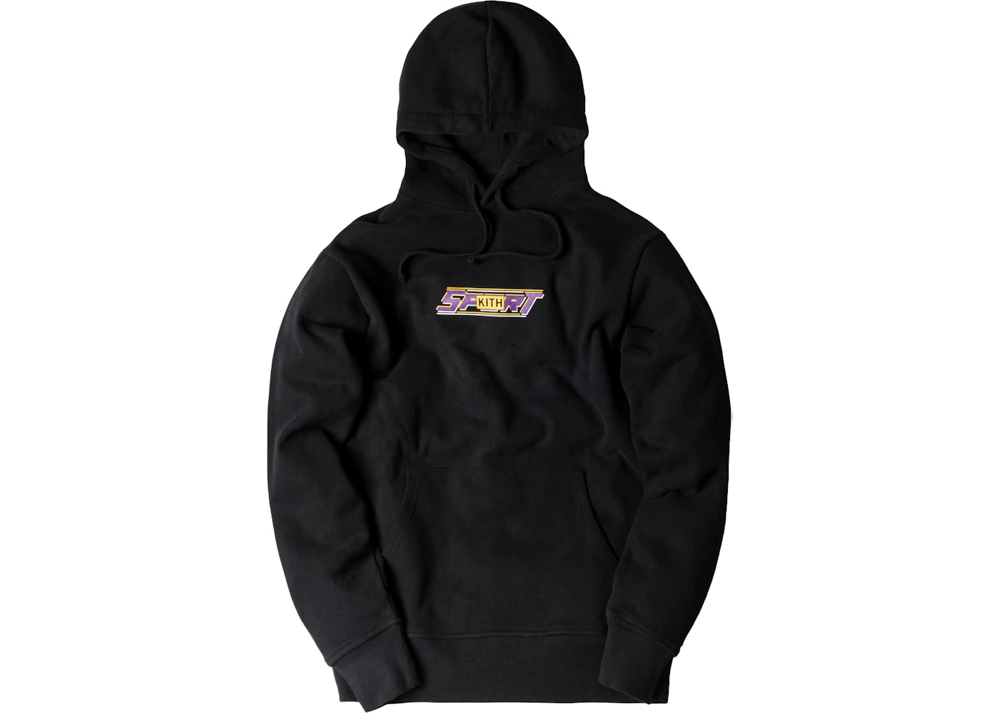 Kith Sport Hoodie Black/Purple/Yellow