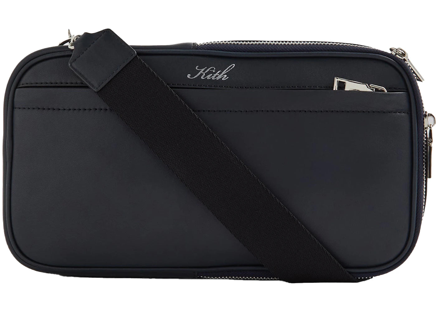 Kith Stagg Leather Crossbody Bag Nocturnal