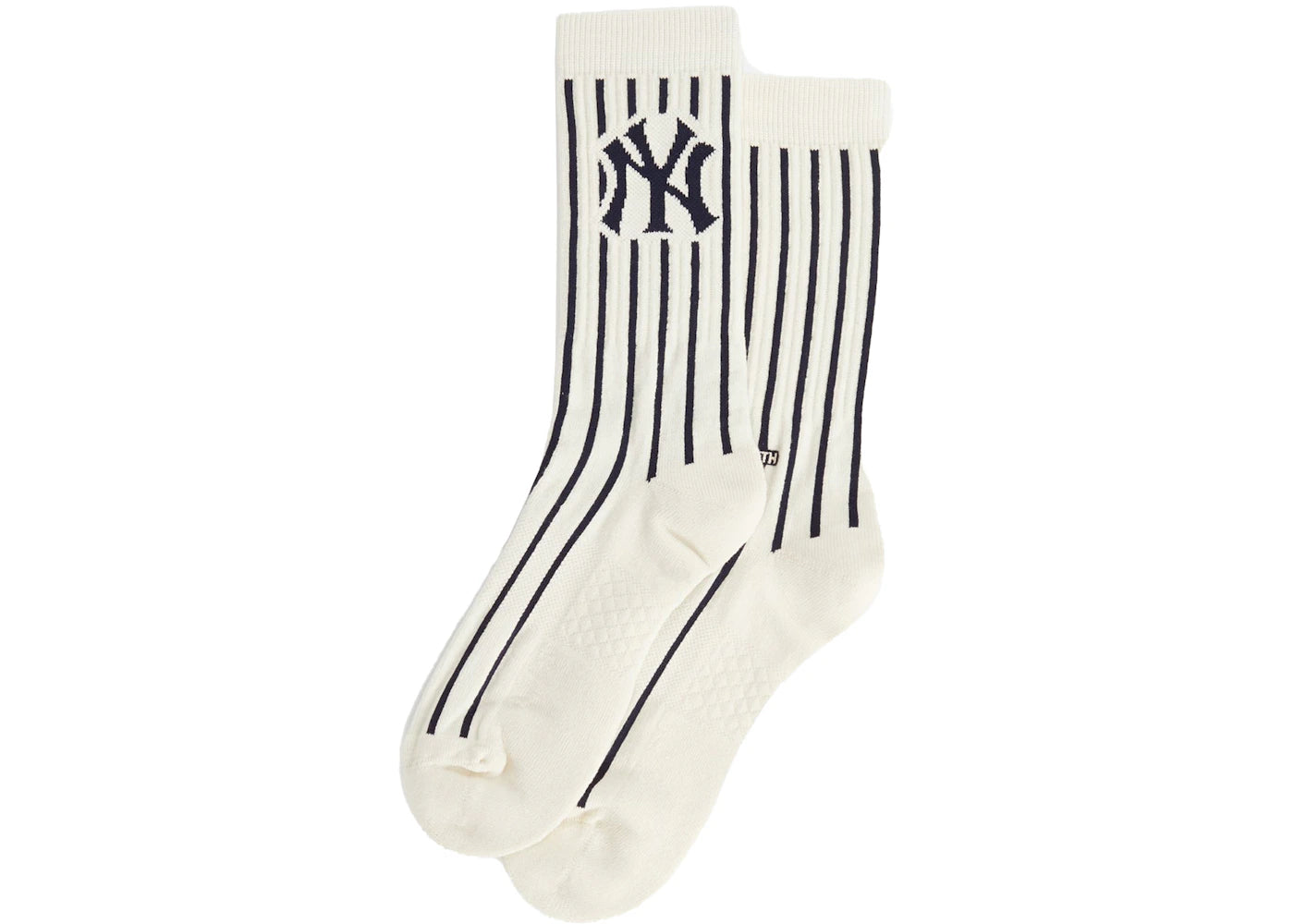 Kith Stance for New York Yankees Pinstripe Socks Sandrift