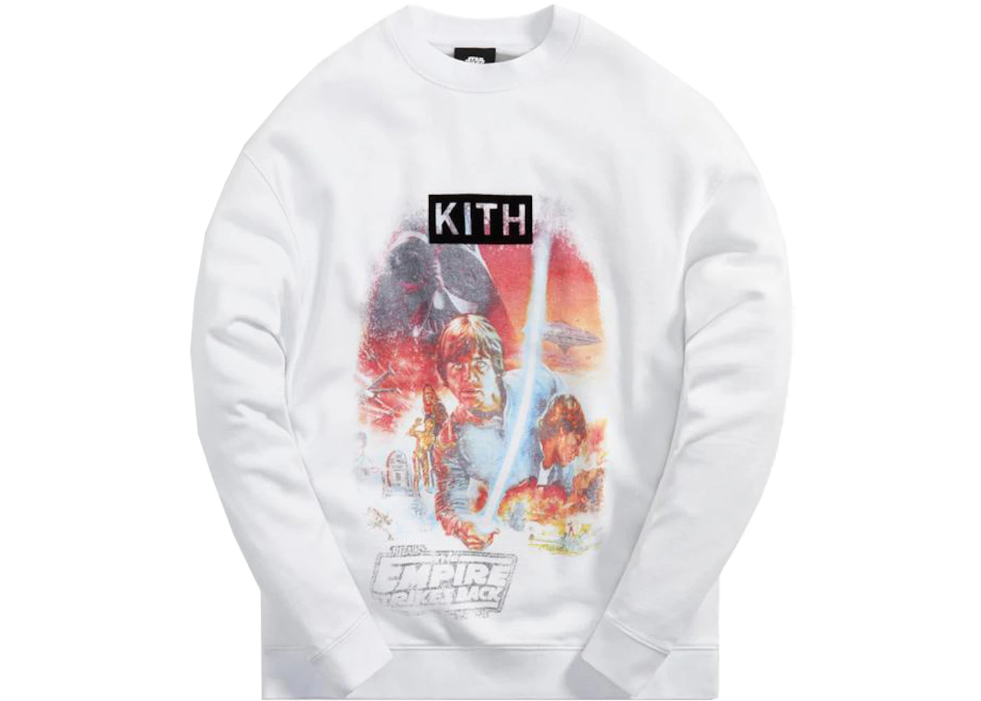 Kith x STAR WARS Empire Crewneck White