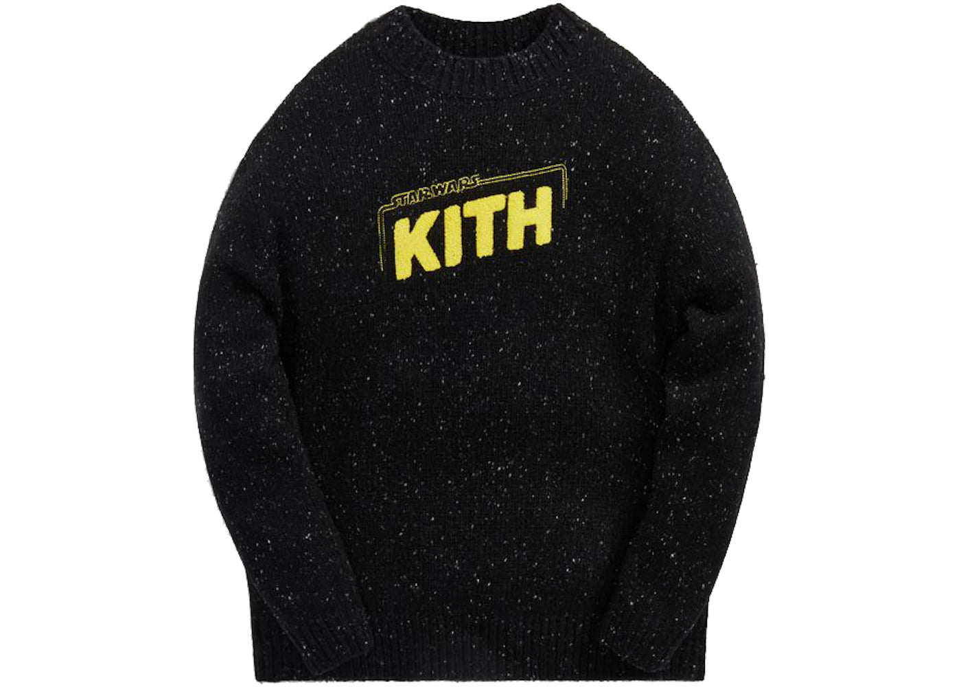 Kith x STAR WARS Galaxy Crewneck Sweater Black