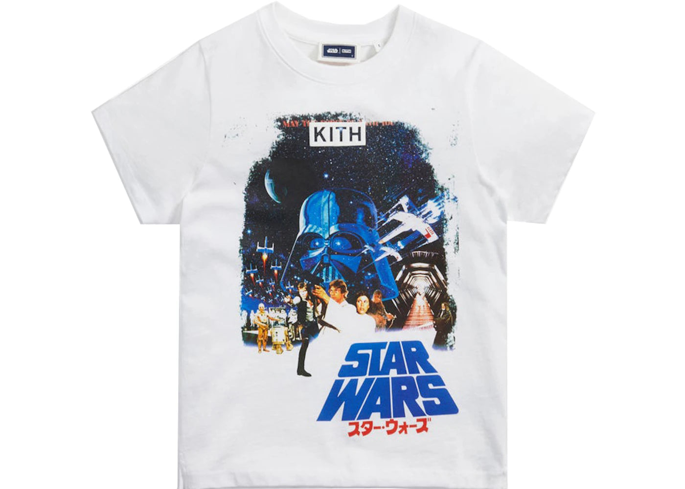 Kith x STAR WARS Kids Anh Tee White