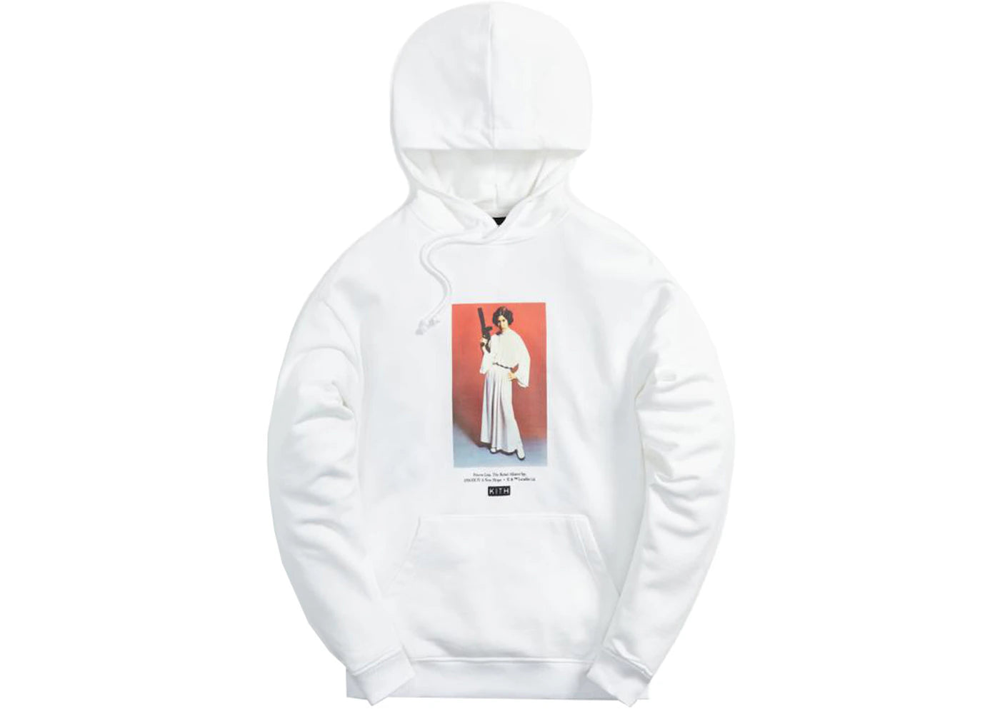 Kith x STAR WARS Leia Hoodie White