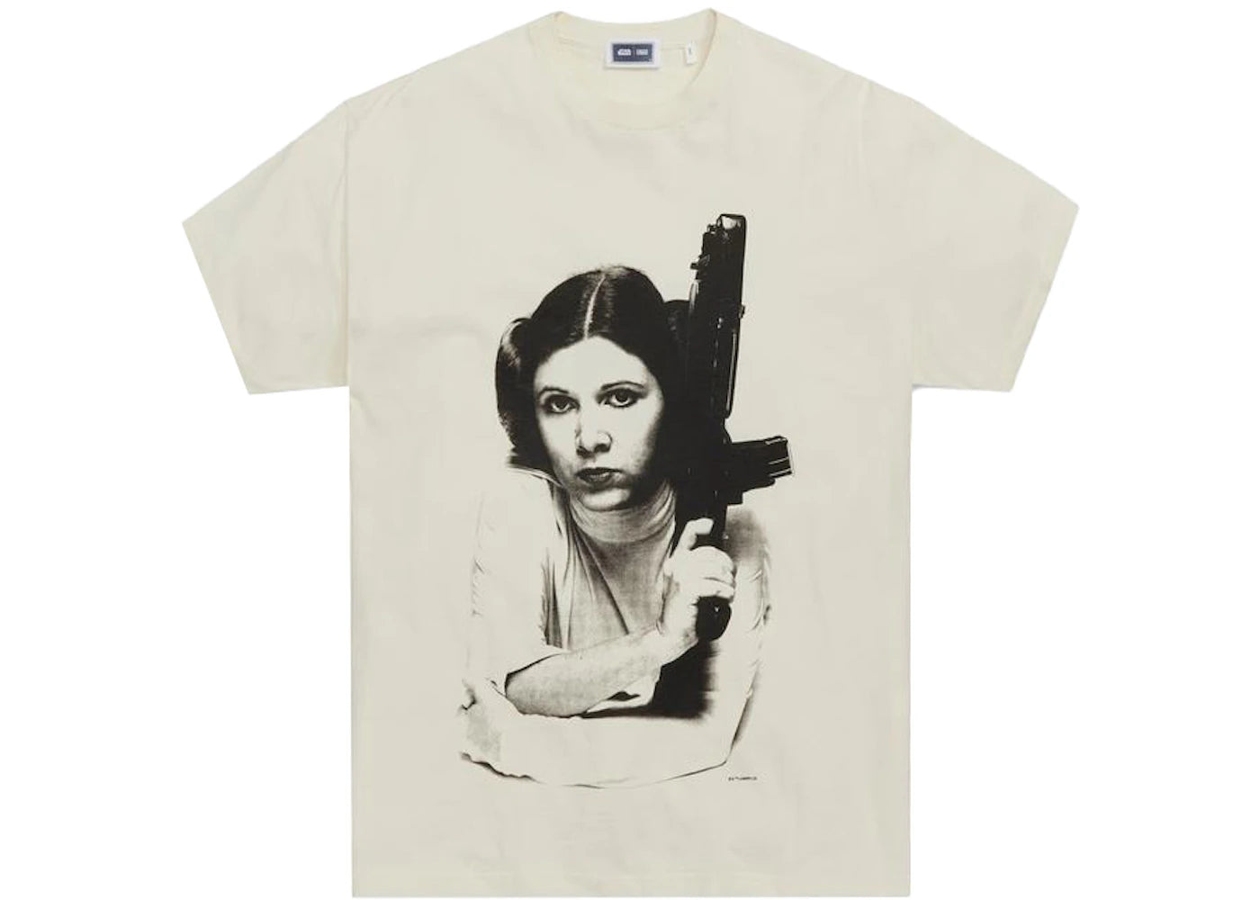 Kith x STAR WARS Leia Vintage Tee Sandrift