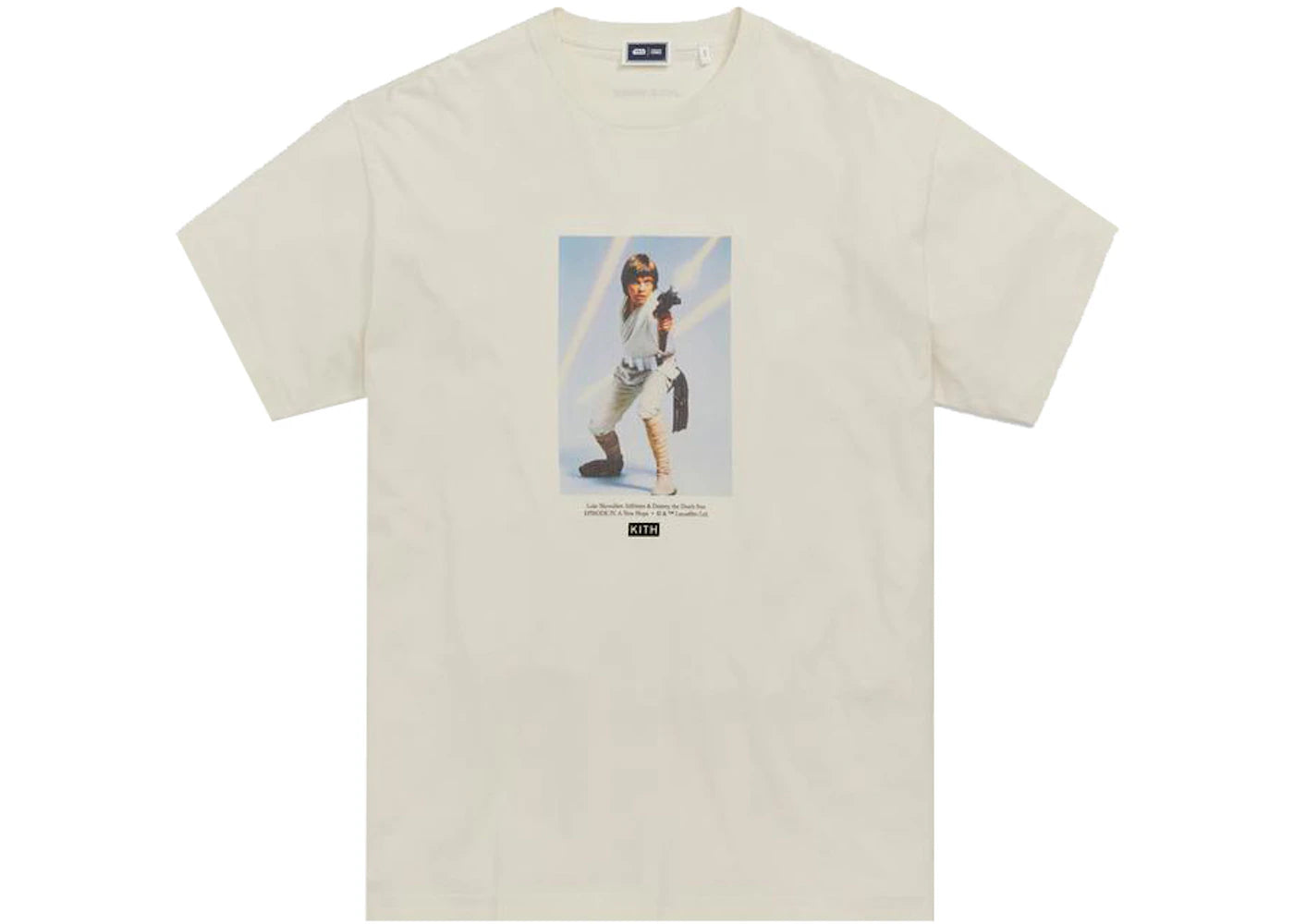 Kith x STAR WARS Luke Vintage Tee Sandrift