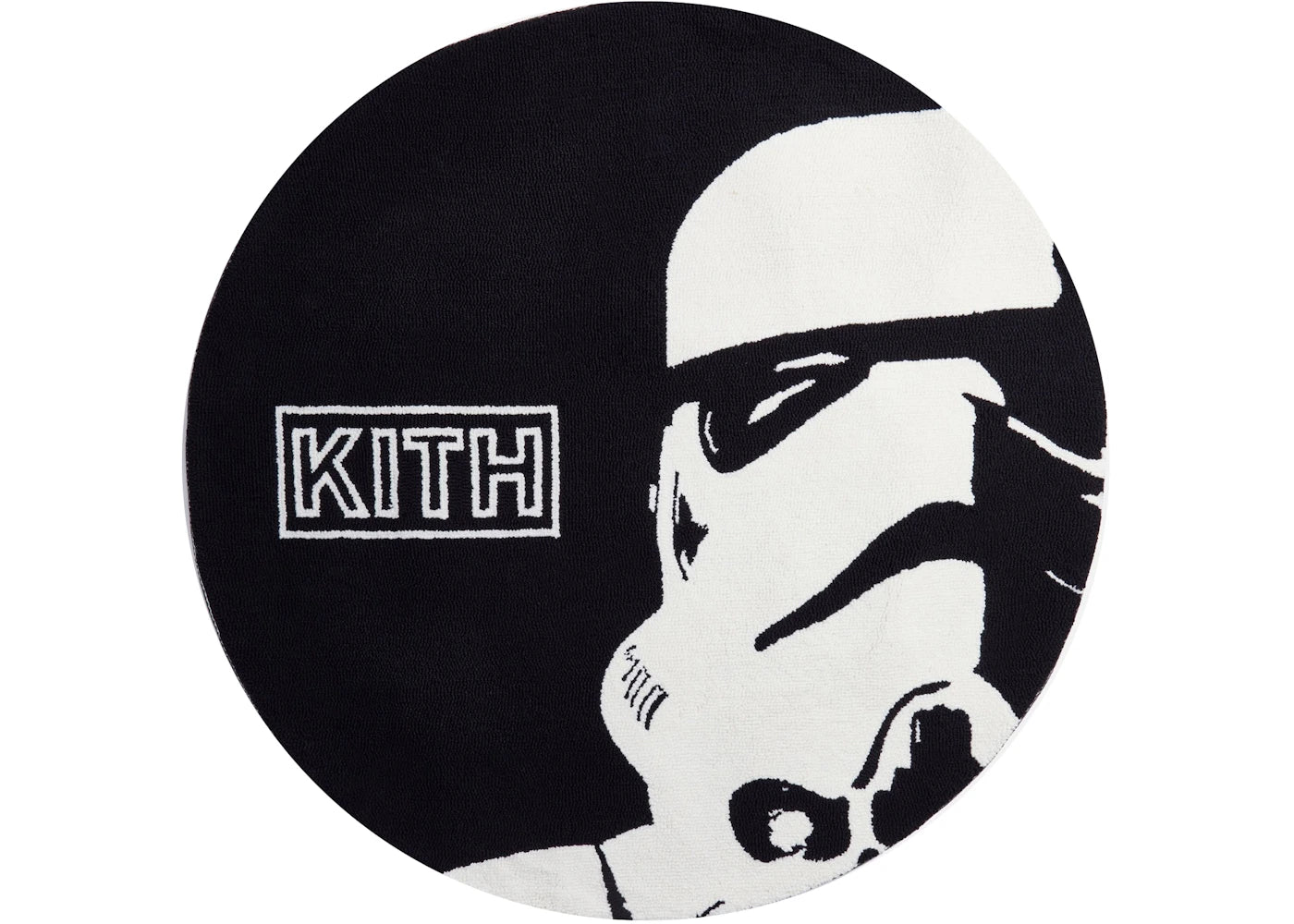 Kith x STAR WARS Storm Trooper Rug Black