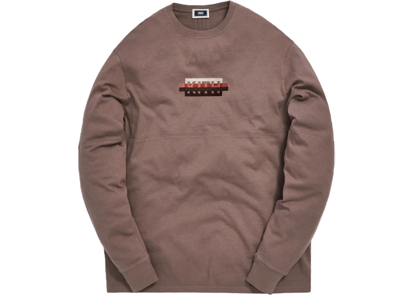 Kith Strike Through Panel L/S Tee Cinder