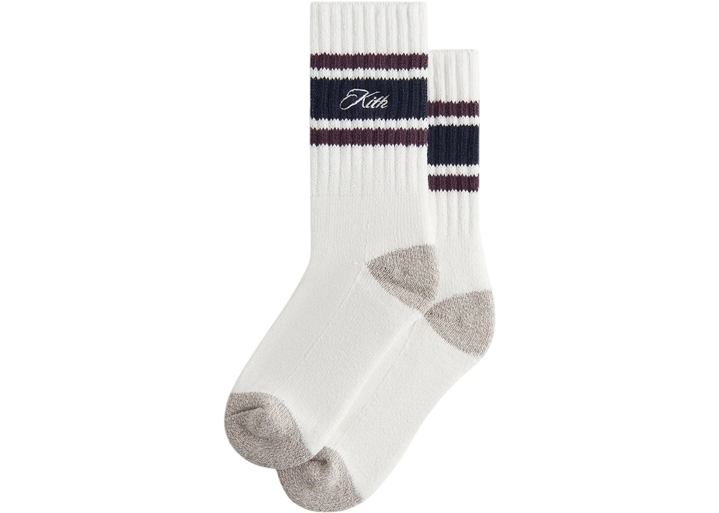 Kith Striped Chunky Crew Socks Rave