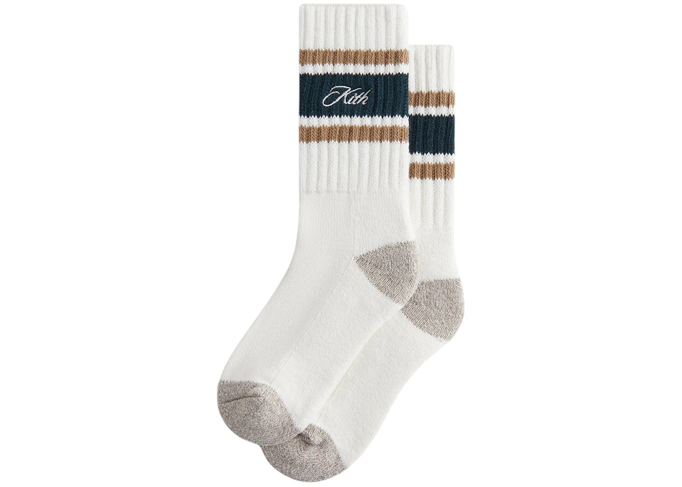 Kith Striped Chunky Crew Socks Stadium